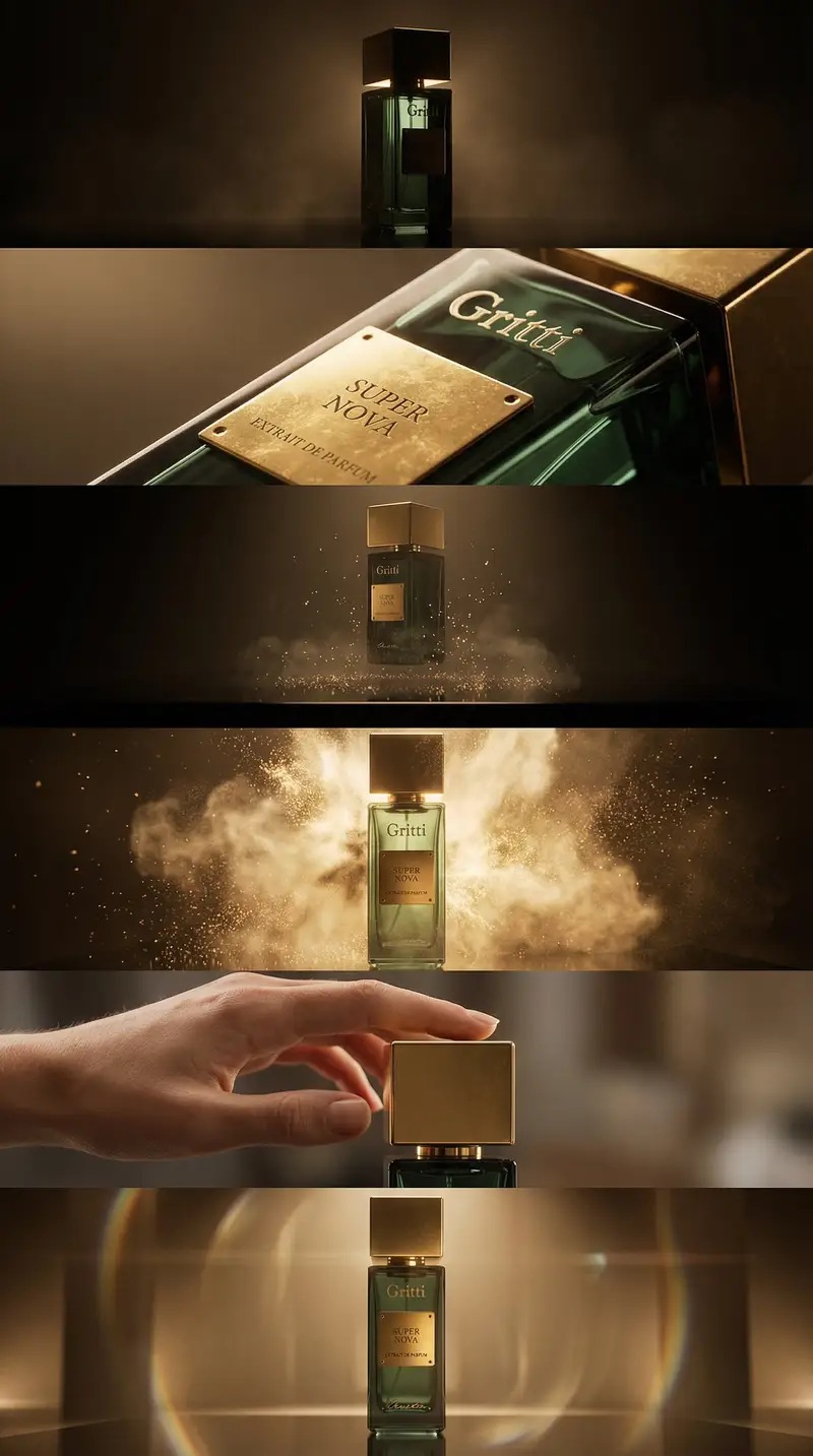 Preview of Luxury Product Reveal Cinematic Sequence Prompt
