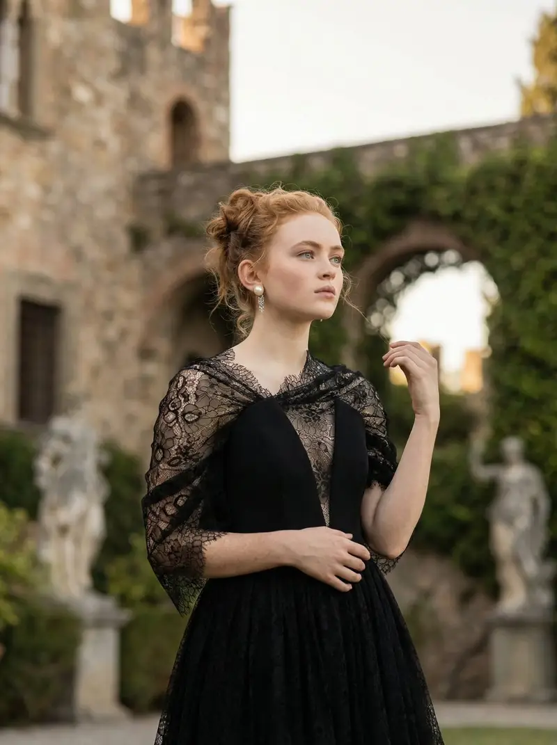 Preview of Sadie Sink Fine Art Editorial Portrait