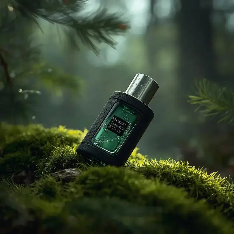 پیش‌نمایش Ultra-realistic Fragrance Product Shot