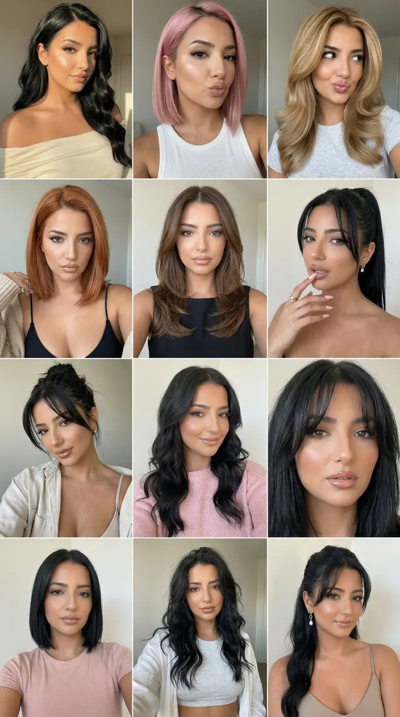 Preview of Viral Instagram Beauty Carousel Grid (12 Panels)