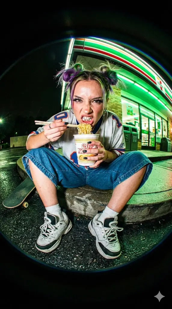 Preview of Extreme Fisheye Streetwear Portrait