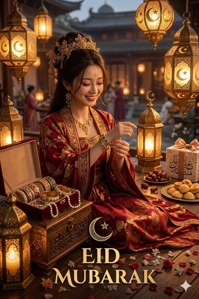 پیش‌نمایش پرتره سنتی عید مبارک