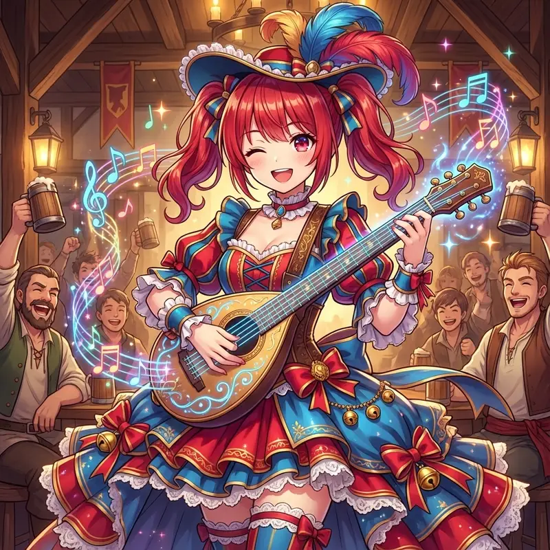Preview of AI Conversion to Bard (Minstrel) Character