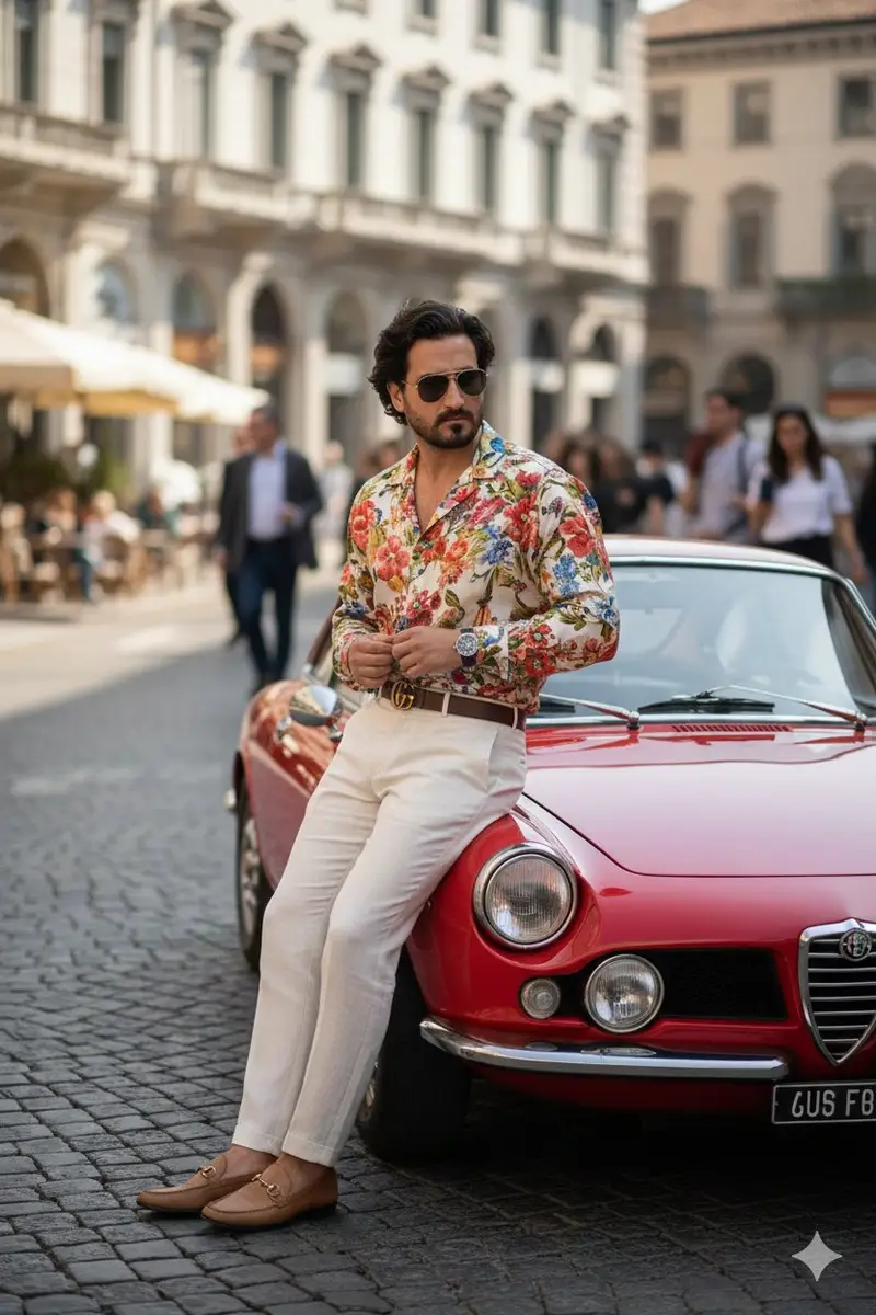 Preview of Photorealistic Gucci Editorial in Milan