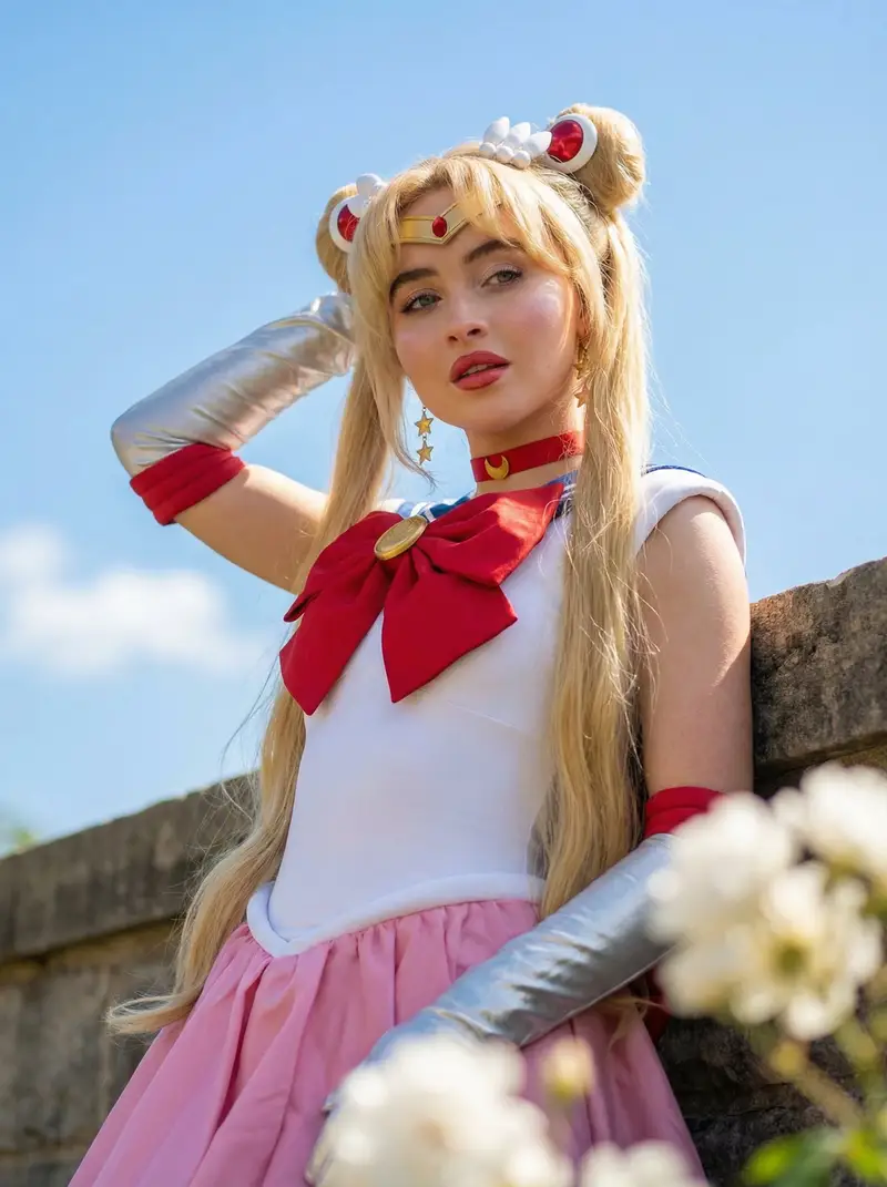 Preview of Nano Banana Pro Prompt for Sabrina Carpenter Magical Girl Cosplay