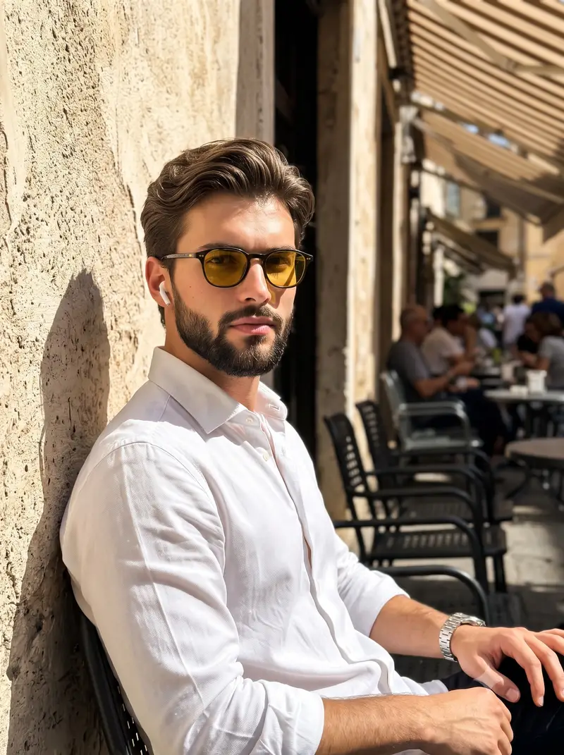 Preview of Sunny European Street Portrait