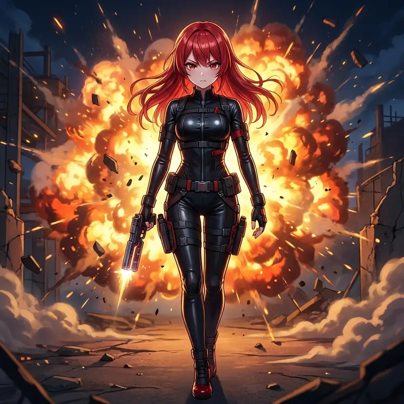 Preview of AI Action Movie Poster Prompt