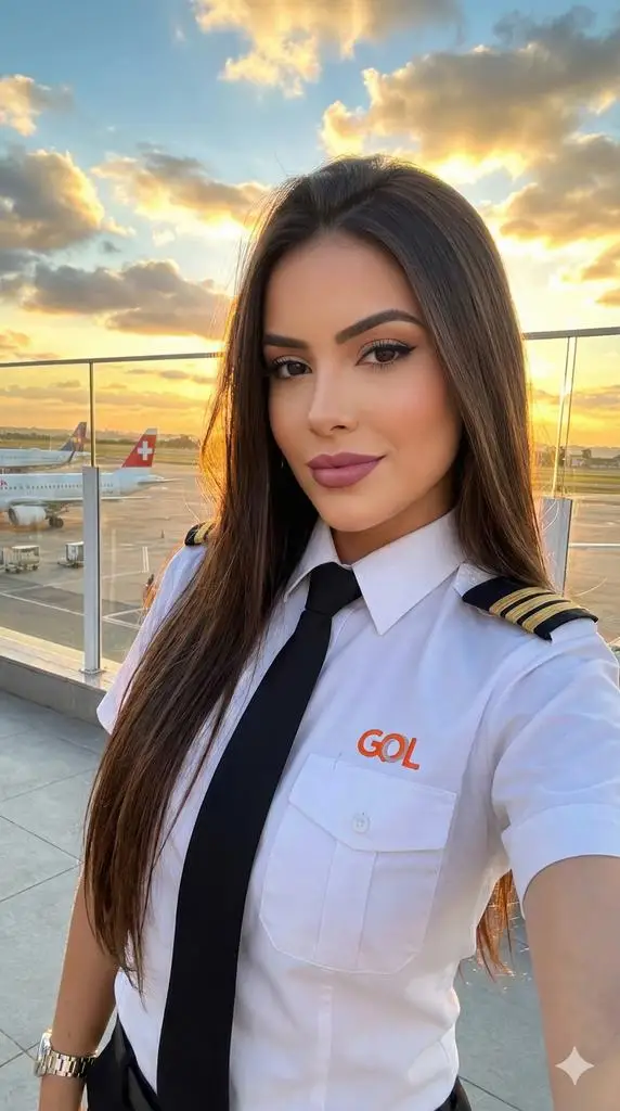 Preview of Photorealistic Female Pilot Selfie Prompt