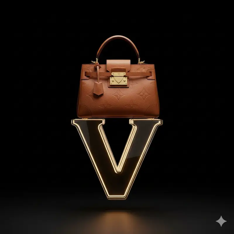 Preview of Avant-Garde Louis Vuitton Ski Goggles Editorial Prompt