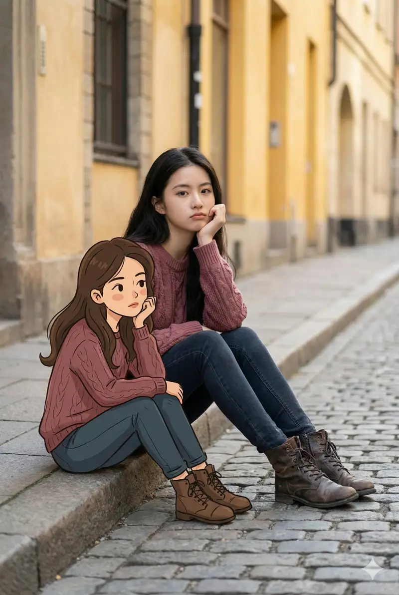 Preview of Dual Portrait Generation: Realistic and Cartoon Self-Portrait