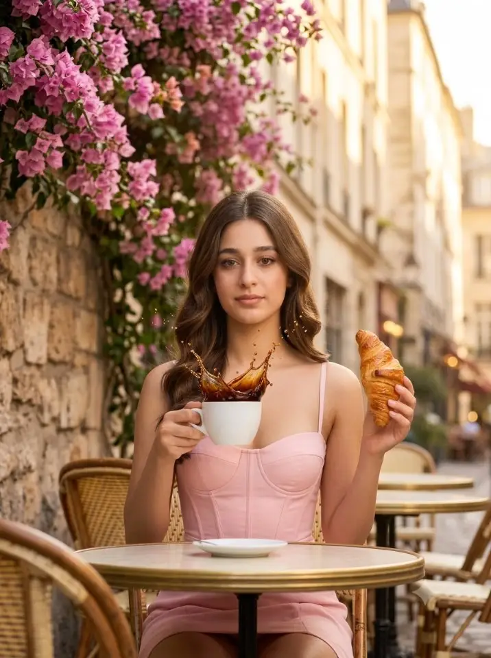 پیش‌نمایش Parisian Café Coffee Splash