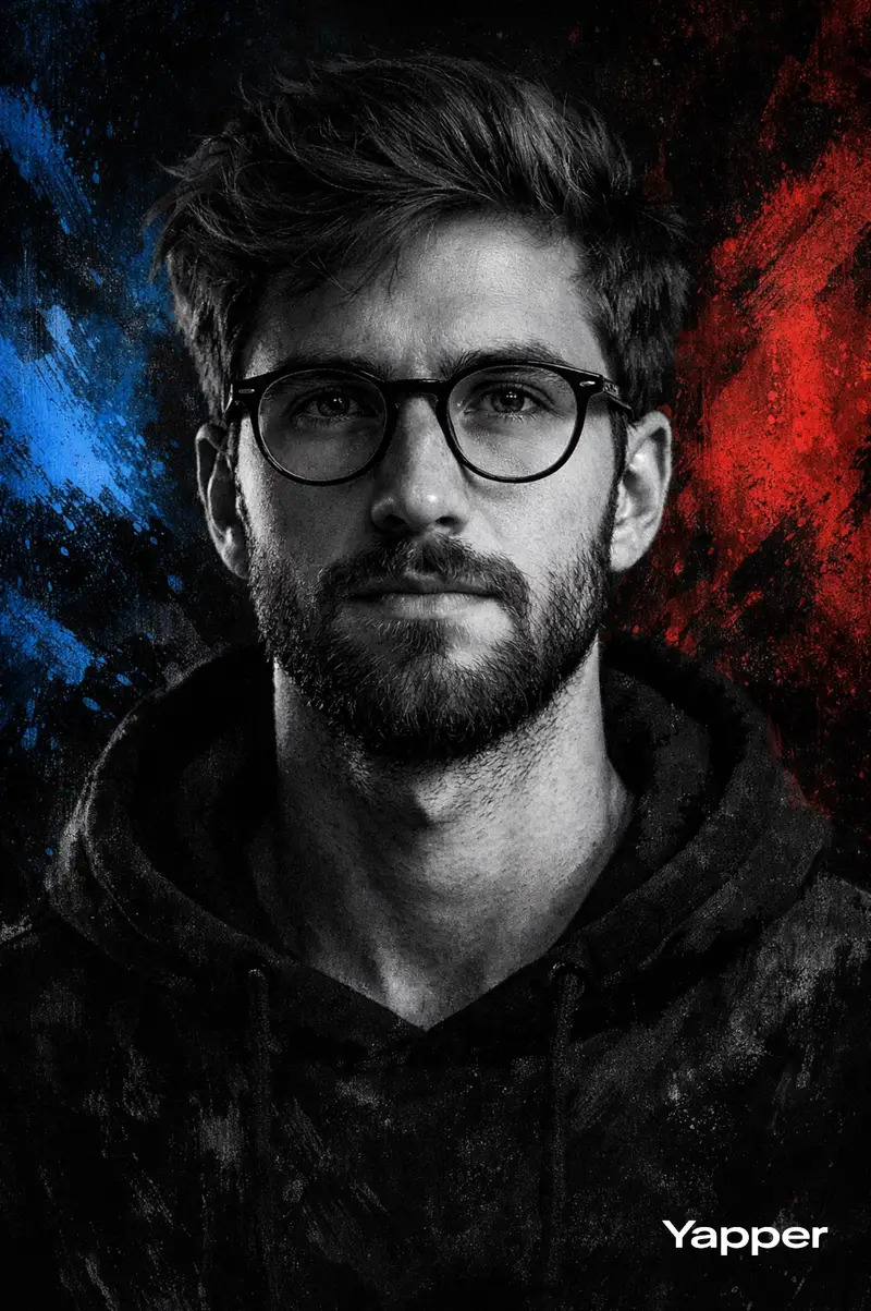 Preview of Monochrome propaganda-style portrait prompt for Nano Banana Pro