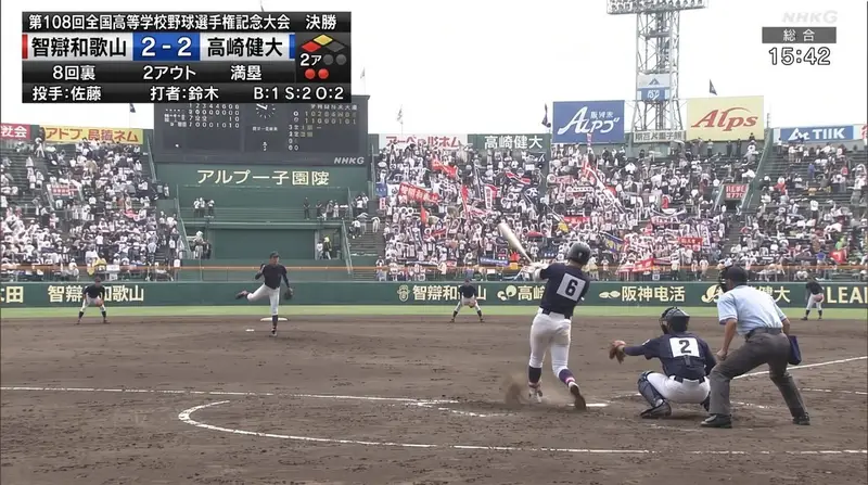 Preview of Koshien Baseball Broadcast Screen