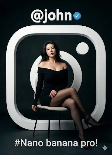 Preview of پرترهٔ مد با قاب تیکتاک