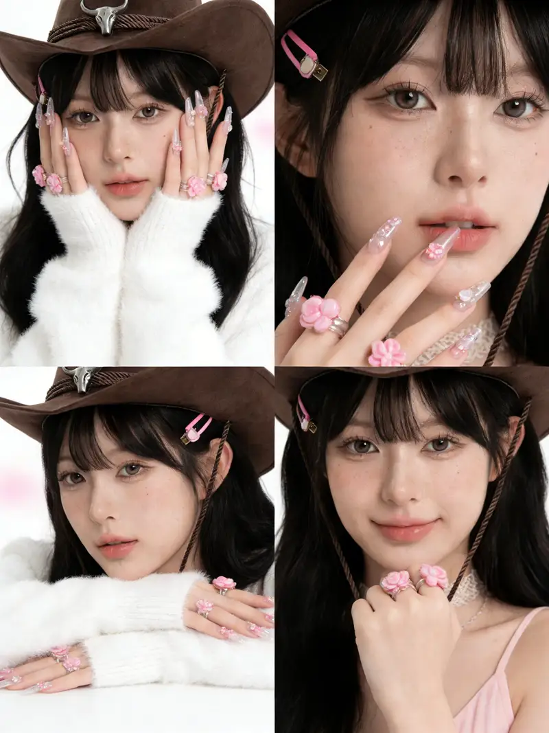 Preview of Simplified Korean Aesthetic Portrait Prompt for Seedream 4.5 (Doubao)