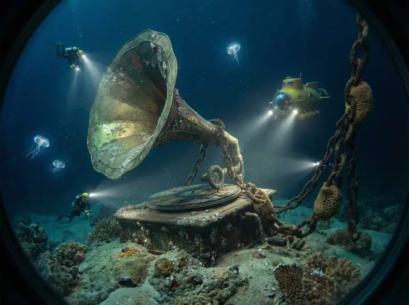 Preview of Ocean Artifact Discovery Scene