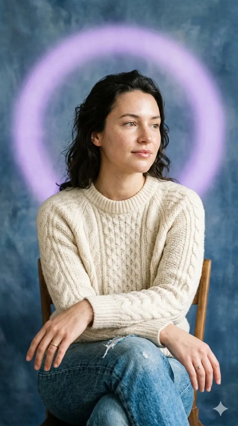 Preview of Editorial Introspective Studio Portrait