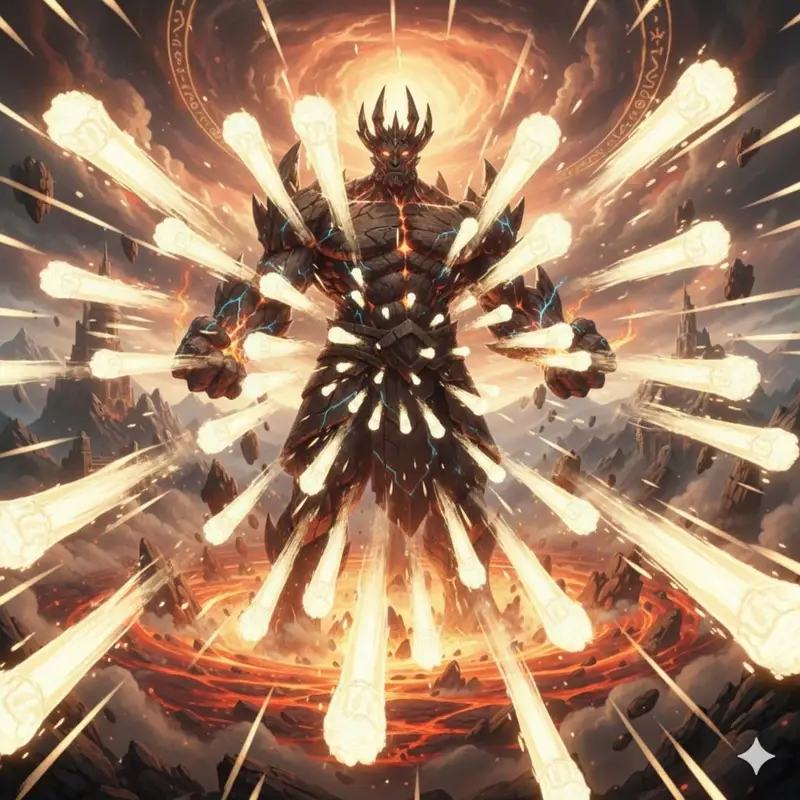 Preview of Titan with Hokuto Hyakuretsu Ken Generation