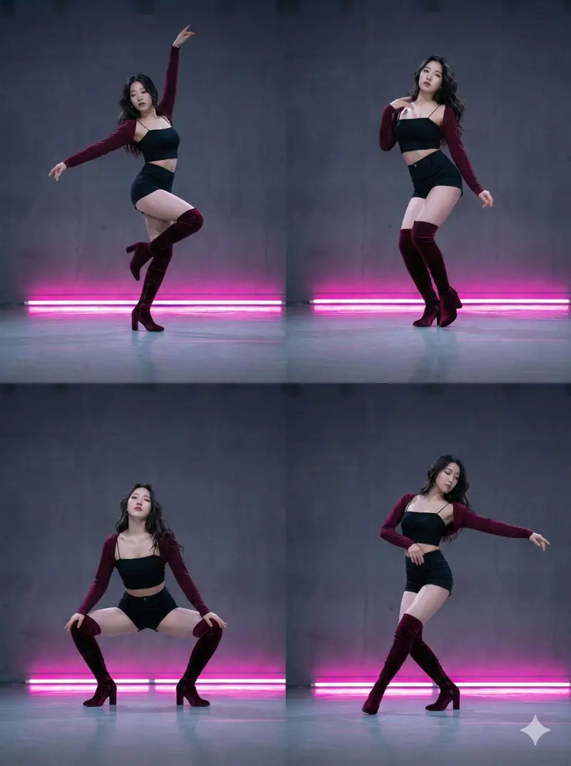 Preview of 2x2 Grid Composition for Consistent Images
