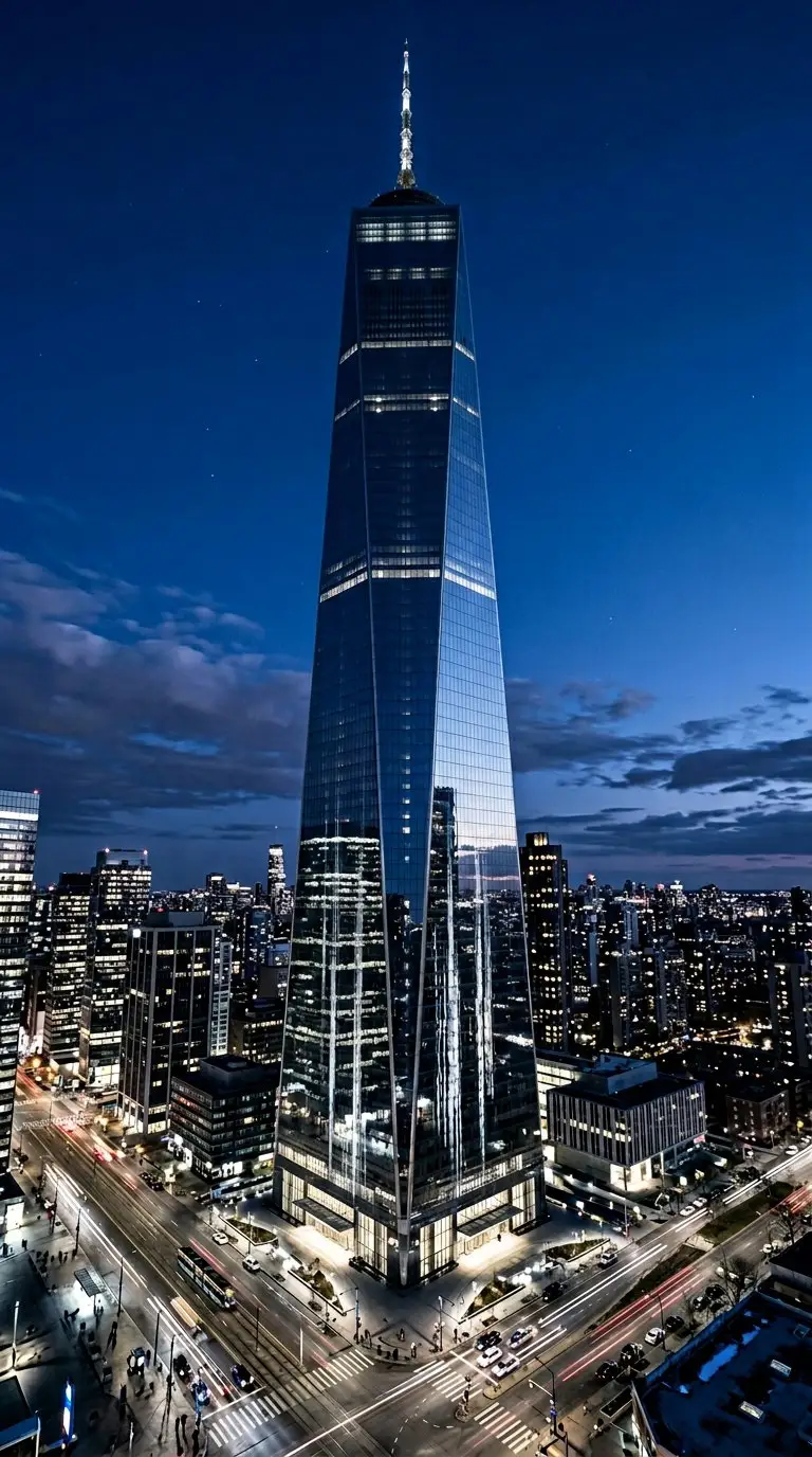 Preview of Futuristic Skyscraper Image Prompt (Nano Banana 2)