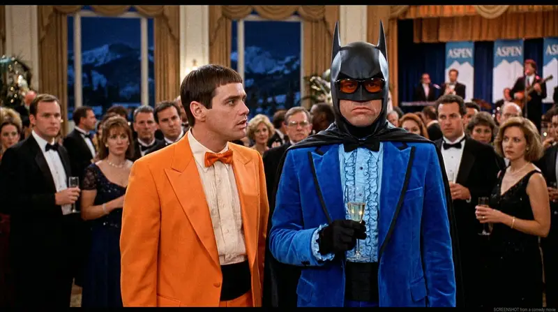 Preview of Batman Comedy Movie Screenshot Prompt