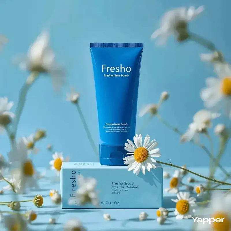 Preview of Cobalt Blue Skincare Product Photography