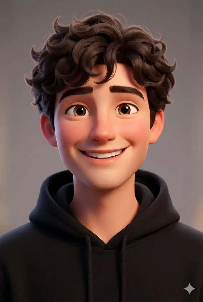 Preview of Pixar-style 3D avatar generation prompt · 2