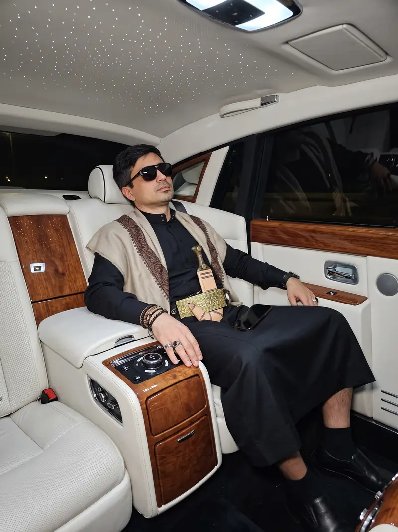 Preview of Luxury Limousine Backseat Relaxation