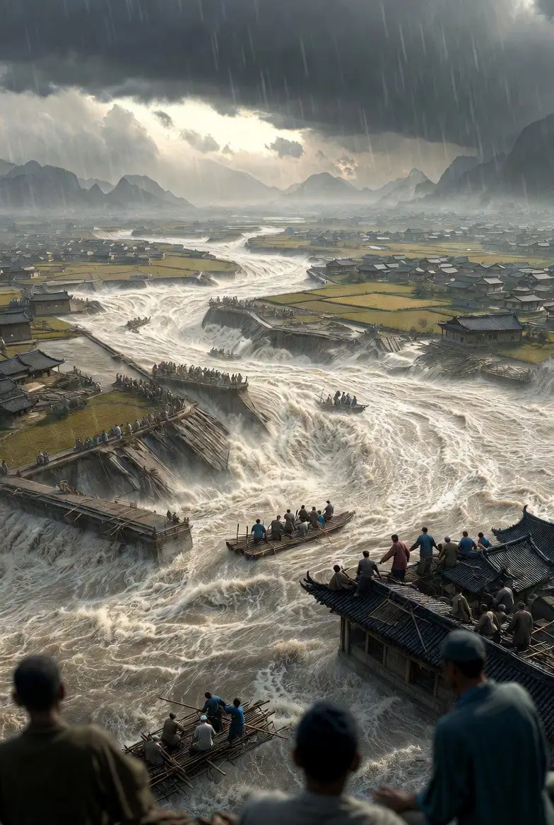 Preview of Historical Epic Scene: 1887 Yellow River Flood