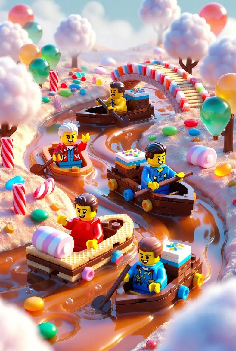 پیش‌نمایش Whimsical Candy-Themed World