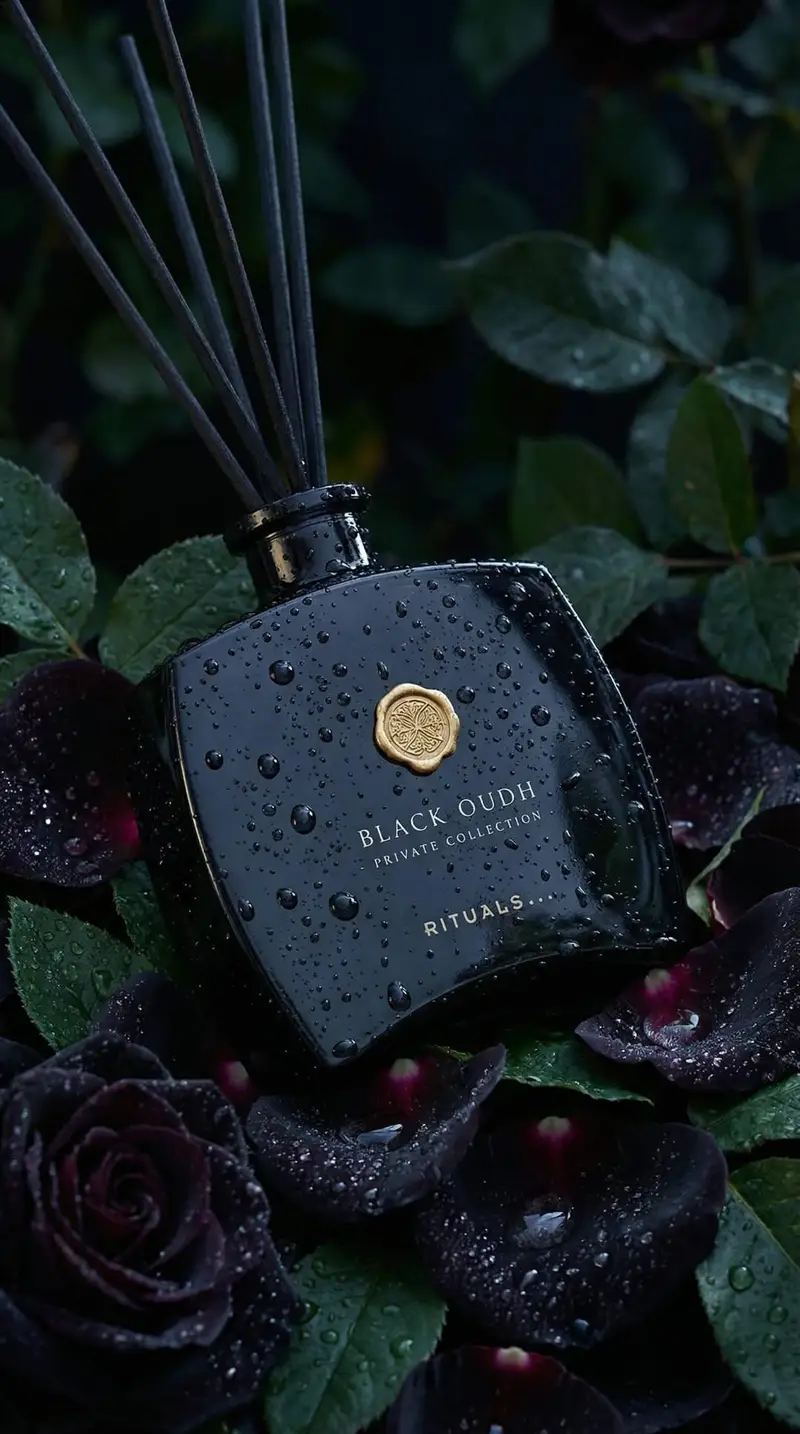 پیش‌نمایش Luxury Product Photography: Black Oudh Diffuser