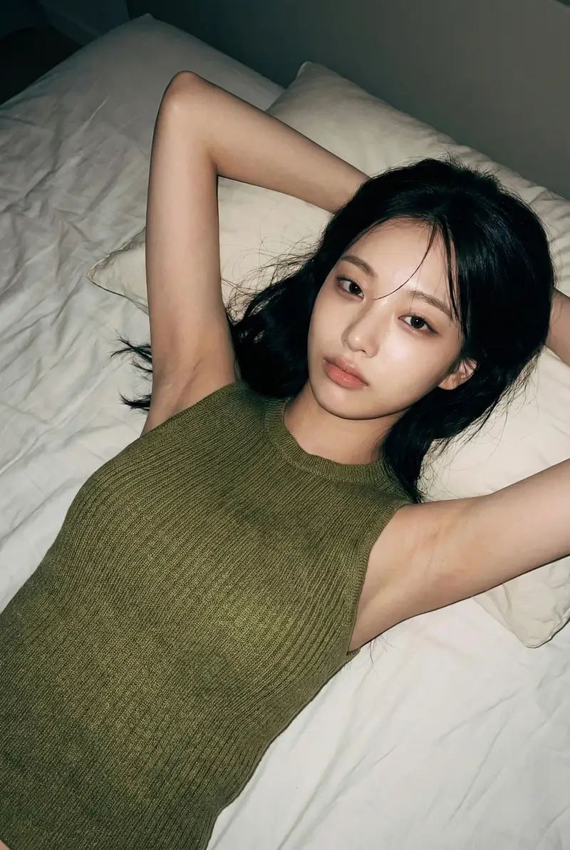 Preview of Intimate iPhone Flash Photo Realism Prompt (JSON format)