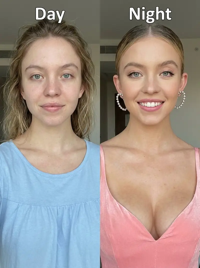 Preview of Day vs. Night Split Portrait Comparison