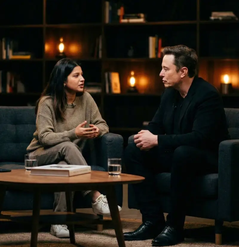 Preview of Talk-Show Style Celebrity Interview Photo