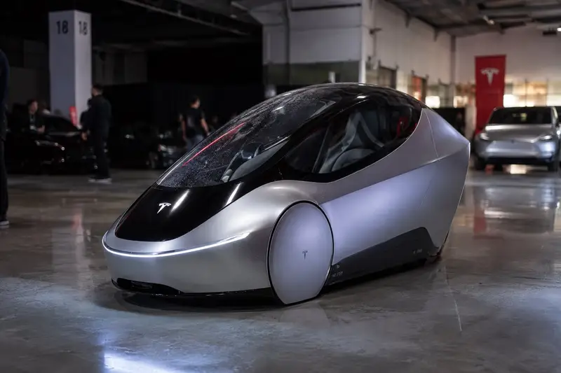 Preview of Photorealistic Tesla Autonomous Prototype