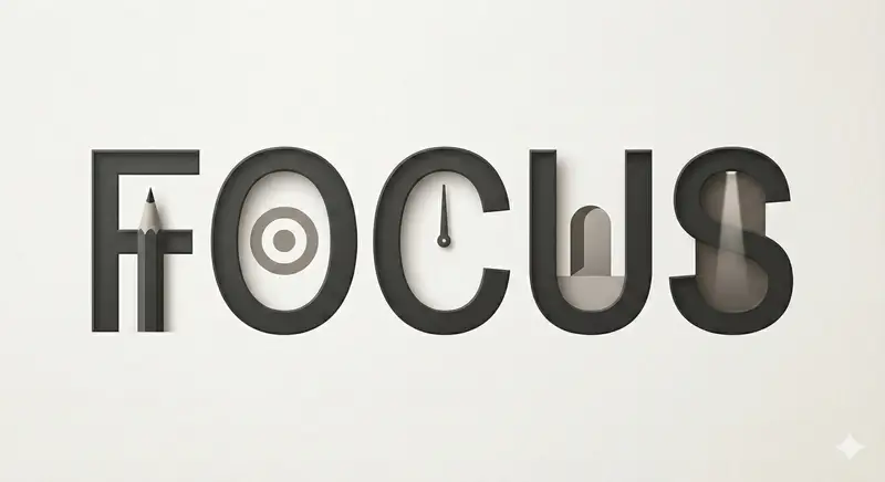 پیش‌نمایش Minimalist Typographic Illustration Conveying Meaning