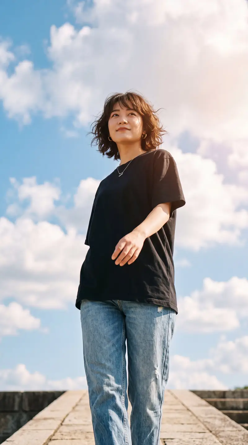 Preview of Low Angle Fashion Portrait