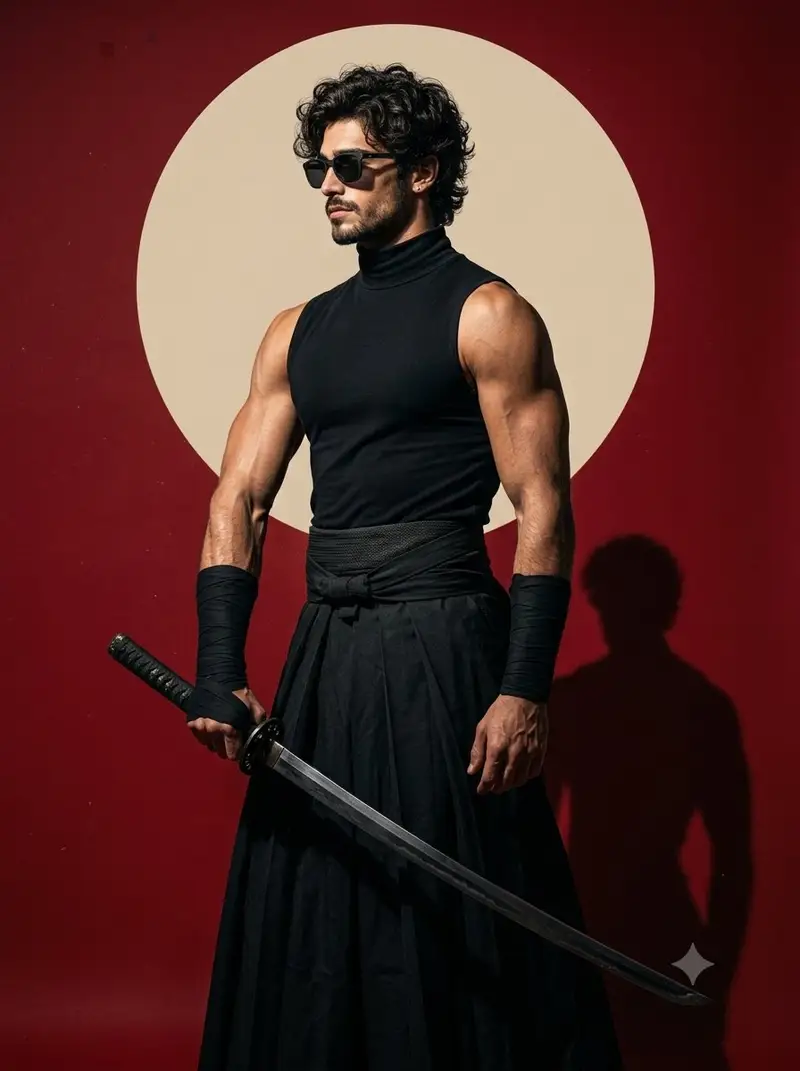 Preview of Modern Samurai Studio Portrait