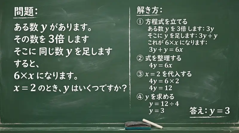 Preview of Chalkboard Math Problem Image Generation