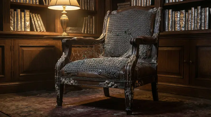 پیش‌نمایش Surreal Library Armchair Generation