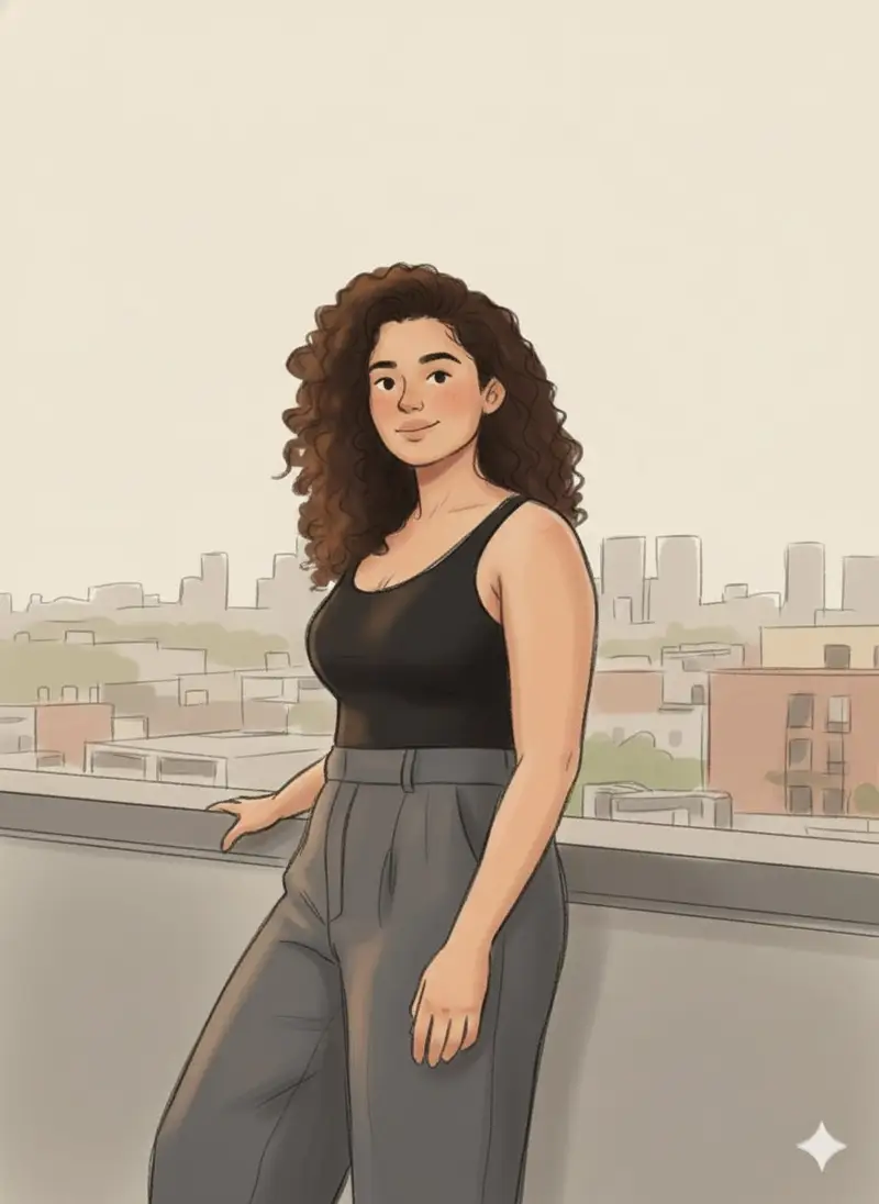 پیش‌نمایش Cozy Marker and Pencil Illustration from Reference
