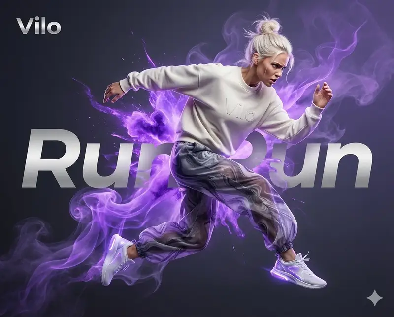 Preview of Surreal Athletic Advertising Art