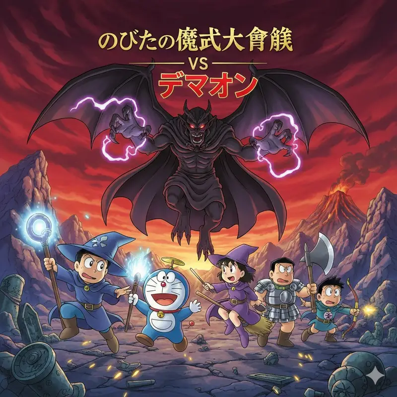 Preview of Doraemon Movie Scene Generation
