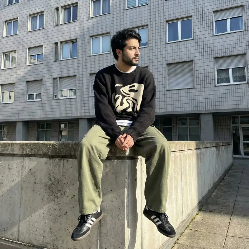 Preview of Photorealistic Urban Portrait from Reference Image
