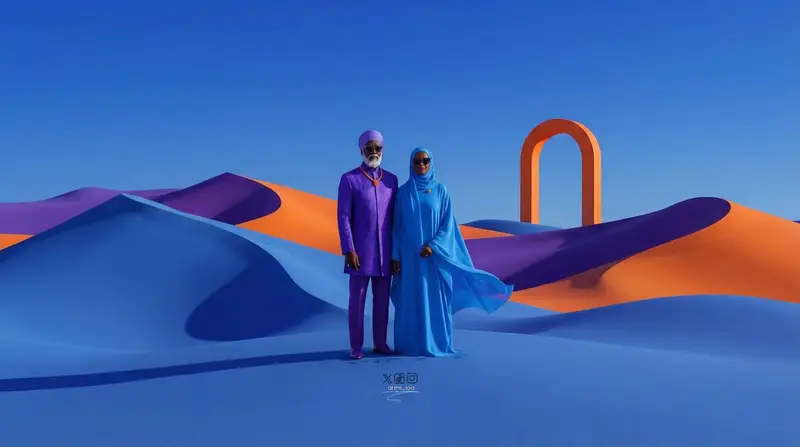 Preview of Afrofuturist Fine Art Fashion Prompt