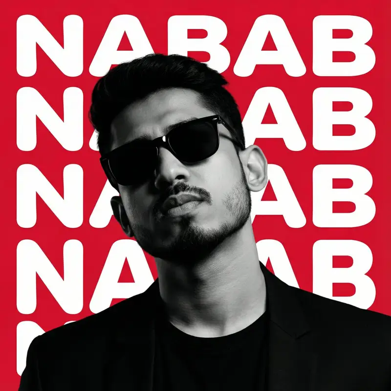 Preview of High-Contrast Graphic Poster Portrait