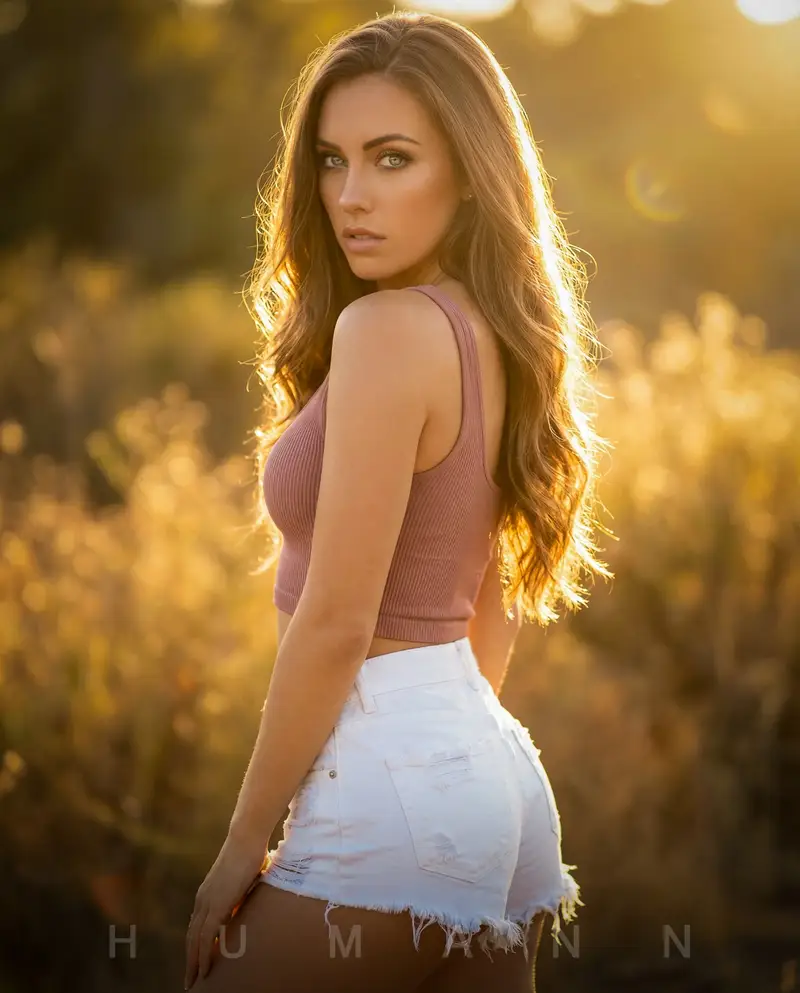 Preview of Golden Hour Backlit Portrait