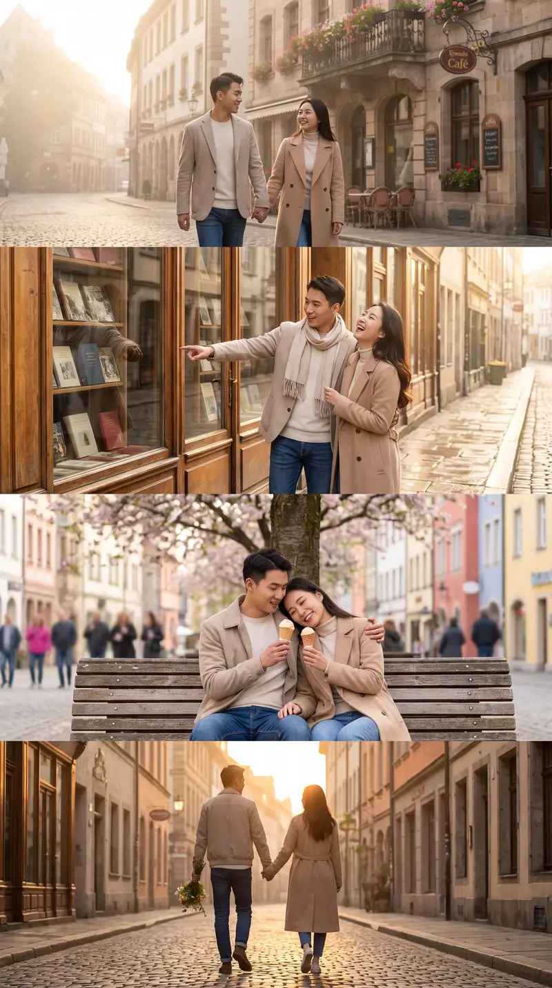 پیش‌نمایش Romantic Chinese Couple in Europe