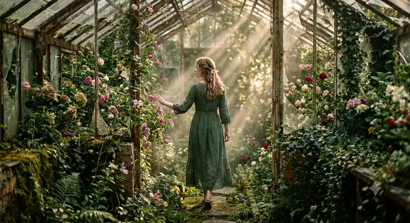 Preview of Abandoned Greenhouse Cinematic Portrait