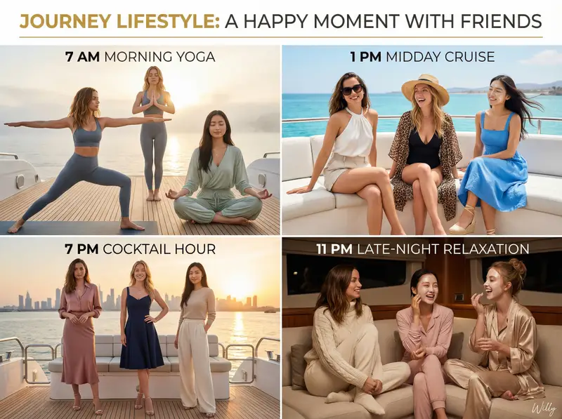 Preview of 4-Panel Lifestyle Grid with Celebrities Prompt